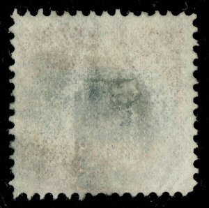 [0353] 1869 Scott#119 used 15c brown & blue cv :$190 (has a thin)