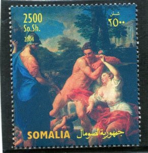 Somalia 2004 POMPEO BATONI Nude Painting 1 value Perforated Mint (NH)