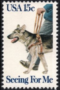 SC#1787 15¢ Seeing Eye Dogs Issue Single (1979) MNH