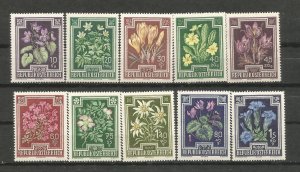 AustriaB235-244 MNH