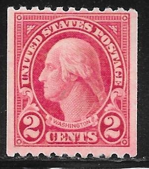 USA 606: 2c Washington, MNH, F