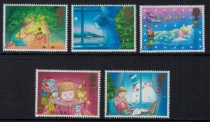 Great Britain 1987 SG1375-1379 Christmas Issue - MNH