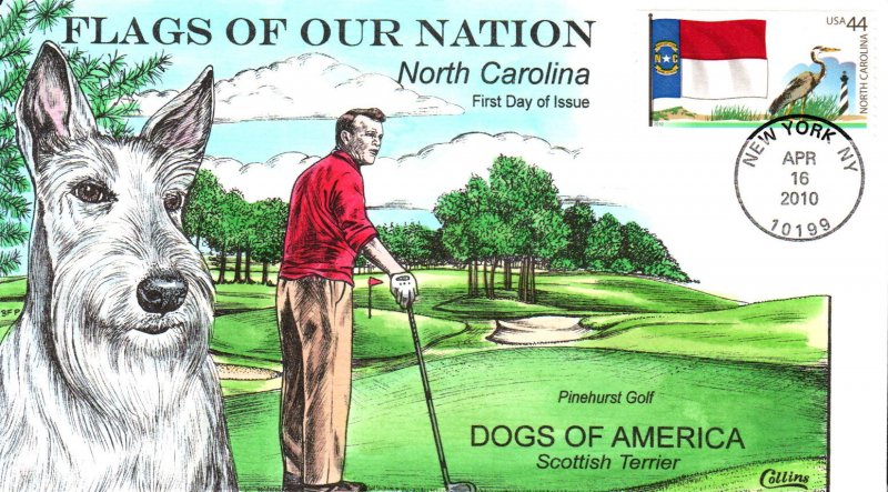 #4311 FOON: North Carolina Flag Collins FDC