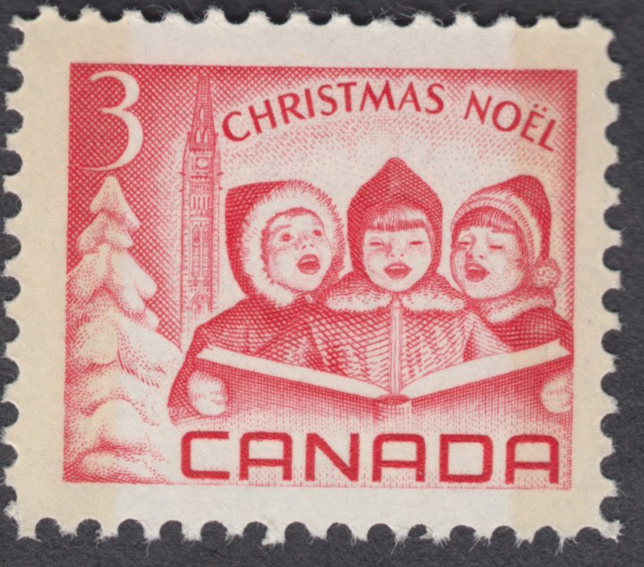 Canada - #476p Christmas Carolling, W2B Tagged - MNH