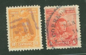 Bolivia #64/65 Used
