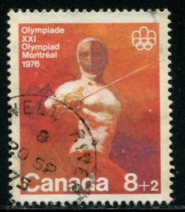 B7 Canada 8+2c Semi Postals, used