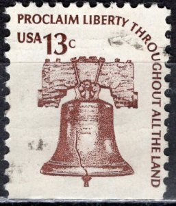 USA; 1975: Sc. # 1595: Used Perf. 11 1/4 x 10 1/2 Single Stamp