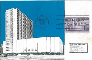 18050 - USA - MAXIMUM CARD -1956: ARCHITECTURE-