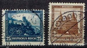 Germany 1931,Sc.#B40-41 used.