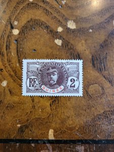 Stamps French Guinea Scott #34 h