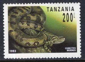 Tanzania 1133 Snake MNH VF