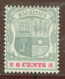 Mauritius #103 Unused Single