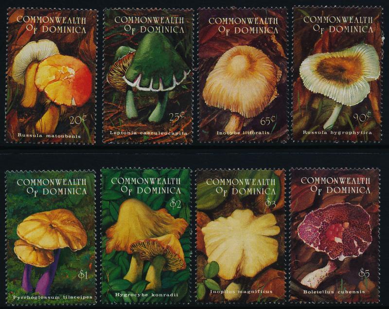 Dominica 1657-64 MNH Mushrooms