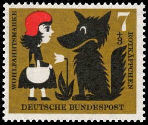 Germany - Scott B372 - Mint-Never-Hinged - Dirty Back