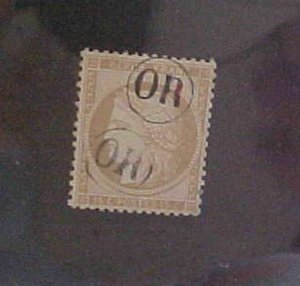 FRANCE STAMP OR on #56  USED