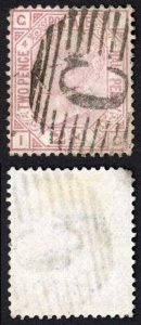 Constantinople SGZ81 2 1/2d Rosy Mauve Plate 4 C postmark Cat From 24 pounds