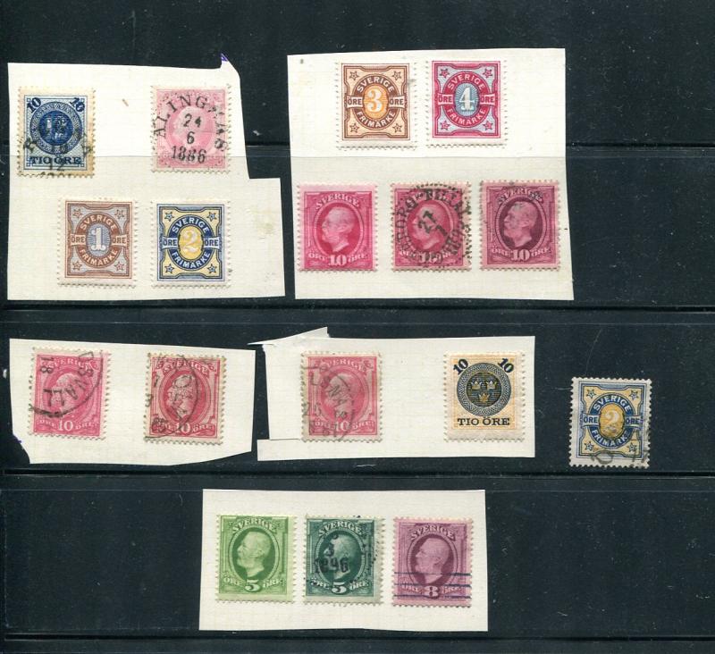 Sweden  lot Mint and used