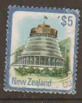 New Zealand #650 Used (crease)
