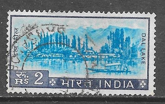 India 420: 2r Dal Lake, single, used, F-VF