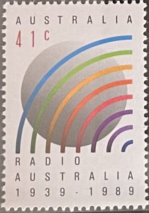 1989 Stamp of Australia The 50th Anniversary of Radio Australia SC#1162 MNH