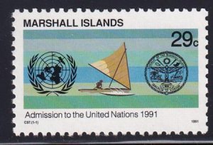 US 411 Trust Territories Marshall Islands NH VF Admission To UN
