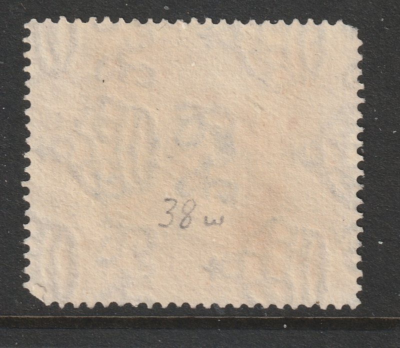 Kedah (Malay state) a used $3 from 1921 with wmk crown to left