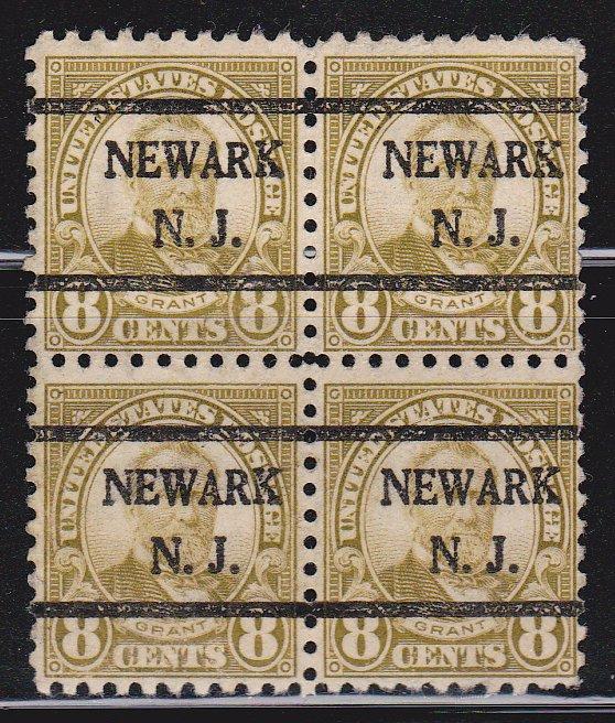 Precancels - Newark, NJ PSS# 589-42