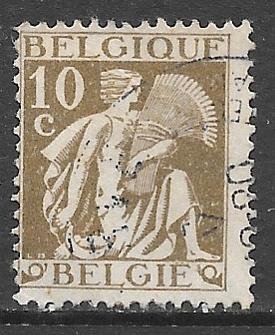 Belgium 247: 10c Gleaner, used, F
