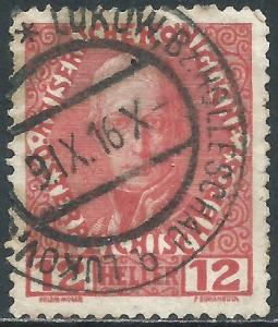 Austria, Sc #116a, 12h Used