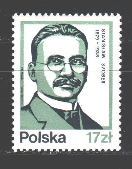 Poland. 1983. 2858 from the series. Szober, linguist. MNH.