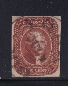 12 VF used neat cancel with nice color cv $ 750 ! see pic !