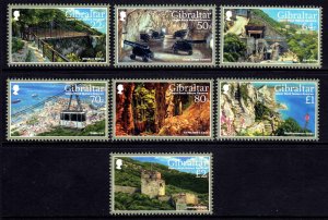 Gibraltar 2017 Upper Rock Nature Reserve Complete MNH Set SC 1636-1642 FV £5.86