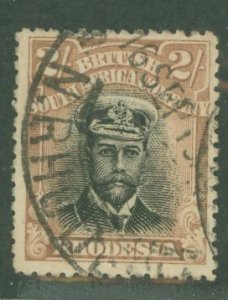 Rhodesia (1890-1923) #132v  Single