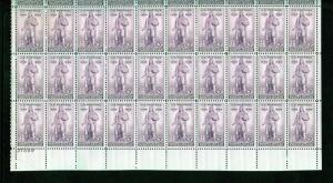 UNITED STATES SCOTT# 777  RHODE ISLAND  SHEET OF 50 MINT NH UNFOLDED