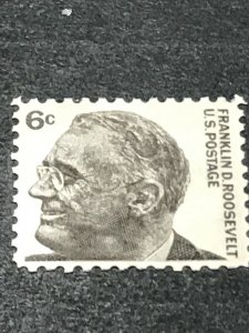 Scott 1284 US Stamp 1966 6c F.D.R. Franklin D. Roosevelt Prominent Americans MNH