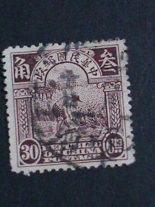 ​CHINA STAMP-1913 OVER 100 YEARS: FRAMER  RARE USED STAMP VERY FINE