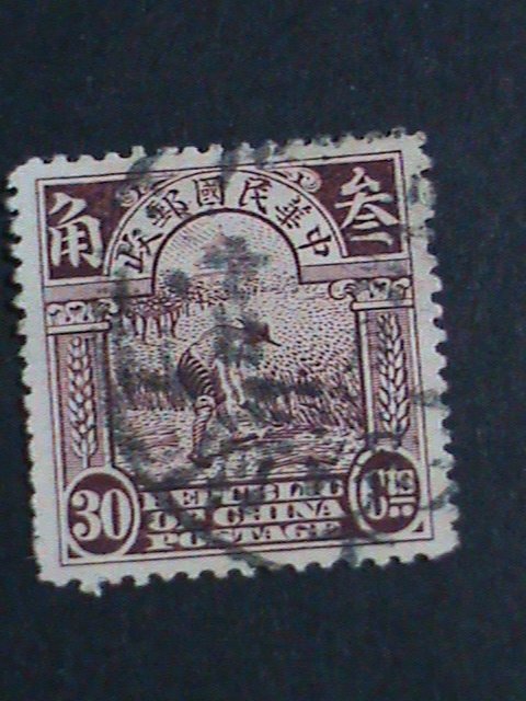 ​CHINA STAMP-1913 OVER 100 YEARS: FRAMER  RARE USED STAMP VERY FINE