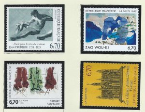 France mnh  sc # 2454-2457