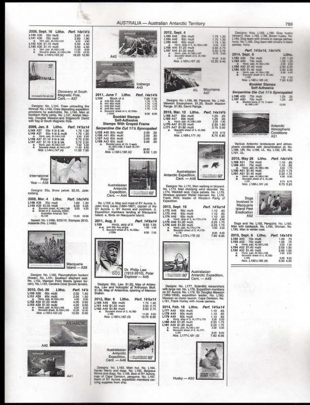 ICELAND - 31 pages from 2017 Scott catalog