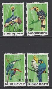 Singapore 1975 Birds VF MNH (236-9)