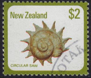 New Zealand - 1979 - Scott #697 - used - Shell Circular Saw