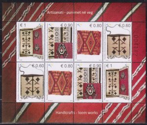 Kosovo 2014 Handwoven Carpets Mi.290 /3 sheet MNH