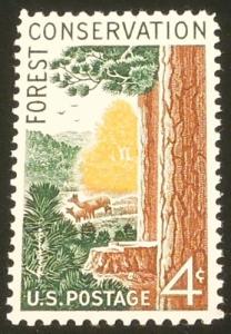 1958 4c Forestry Conservation Scott 1122 Mint NH