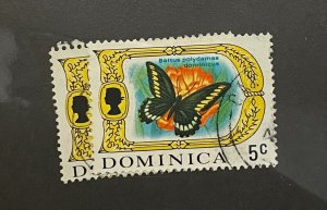 Stamps Dominica Scott #273 used
