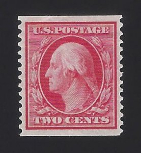 US #353 1909 Carmine Wmk 191 Perf 12 Vert MNH VF Scv $215