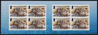 South Georgia 319a Booklet MNH Elephant Seal