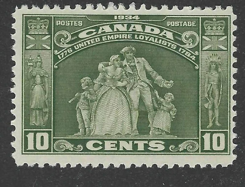 Canada Scott 209 Loyalists issue Mint Hinged
