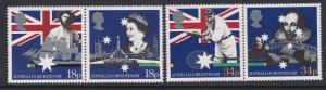 1222-25 1988 Australia Bicentennial MNH