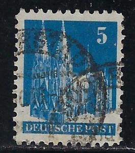 Germany AM Post Scott # 636, used
