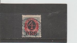 Denmark  Scott#  55  Used  (1904 Surcharged)